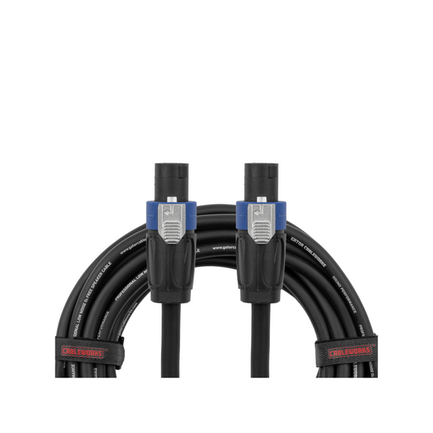 Gator Cases GCWH-SPK-06-2TL 6 Foot Twist Lock Connector Speaker Cable