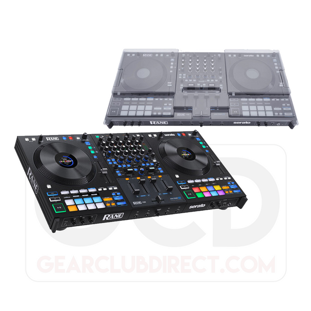 GCD Package: RANE DJ FOUR Controller with Decksaver Protective Cover