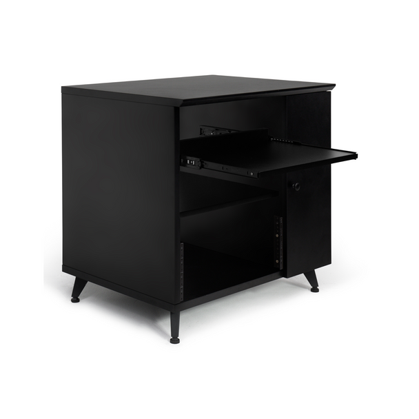 Gator Cases GFW-ELITESIDECAR-BLK Elite Series Sidecar Rack Cabinet w/ Shelf – BLK 