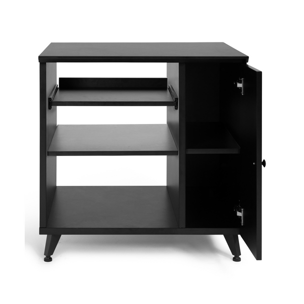 Gator Cases GFW-ELITESIDECAR-BLK Elite Series Sidecar Rack Cabinet w/ Shelf – BLK 