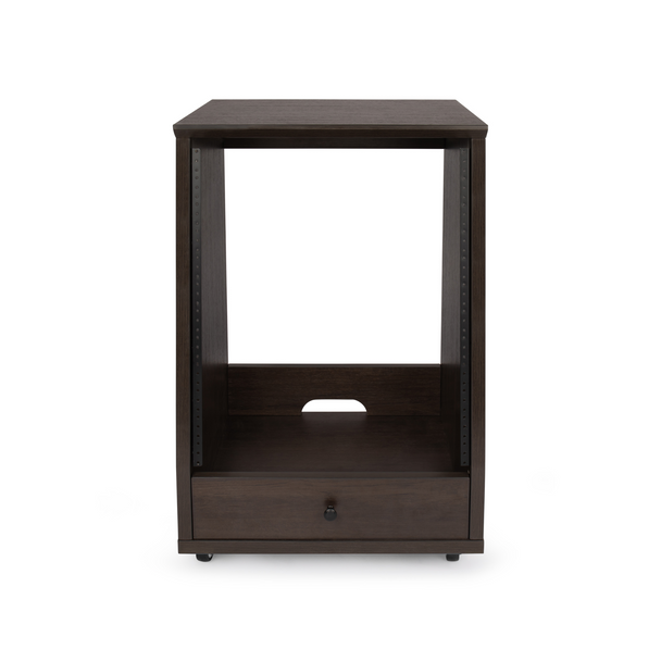 Gator Cases GFW-ELITESTUDIORK12-BRN Frameworks Elite Angled Studio Rack – 12U BRN