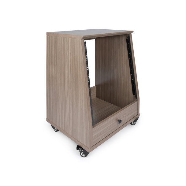 Gator Cases GFW-ELITESTUDIORK12-GRY Frameworks Elite Angled Studio Rack – 12U GRY