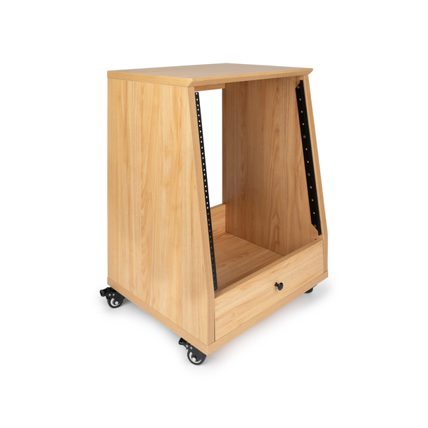 Gator Cases GFW-ELITESTUDIORK12-MPL Frameworks Elite Angled Studio Rack – 12U MPL