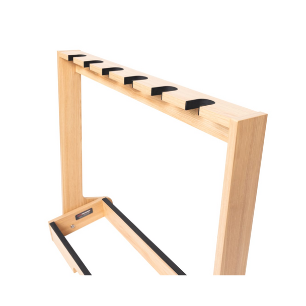 Gator Cases GFW-GTR-WD6RK-MPL Wooden Guitar Rack for Up to 6 Guitars – MPL