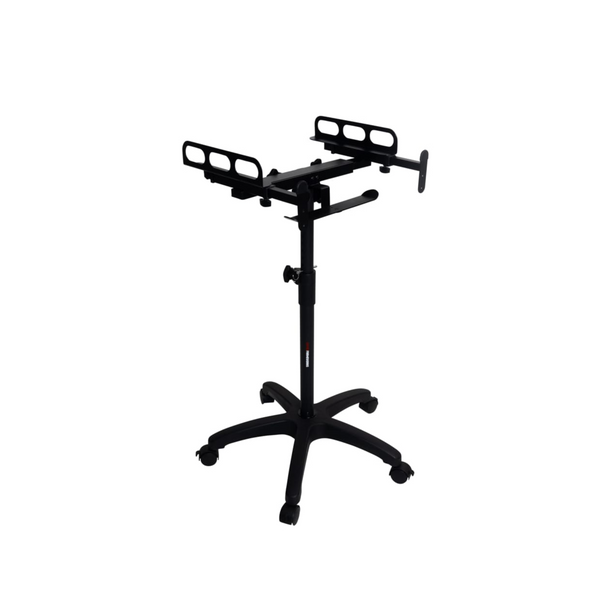 Gator Cases GFW-MIXERCART-0400 Height and Angled Adjustable Wheeled Mixer Stand