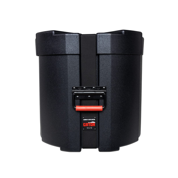 Gator Cases GPC1414 Gator Grooves Roto-Molded Floor Tom Case with Padding; 14″ x 14″