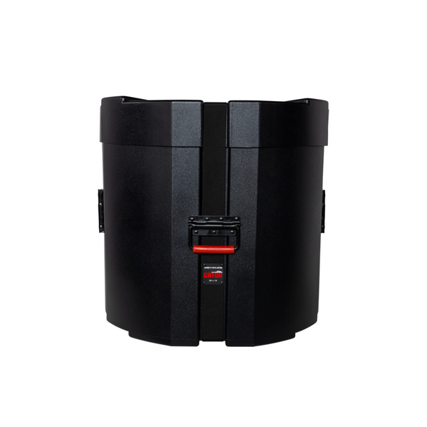Gator Cases GPC2214BD Gator Grooves Roto-Molded Bass Drum Case with Padding; 22″ x 14″