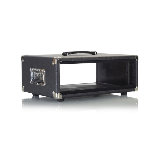Gator Cases GR-RETRORACK-3BK Vintage Amp Vibe Rack Case 3U Black