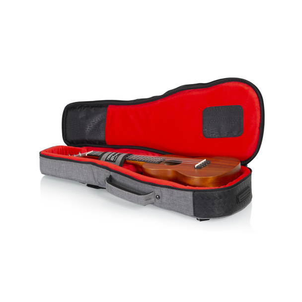 Gator Cases GT-UKE-CON-GRY Grey Transit Bag – Concerto Uke