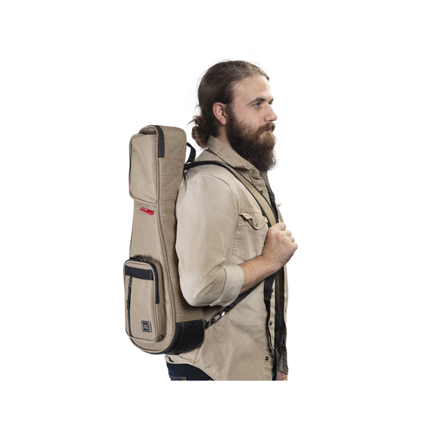 Gator Cases GT-UKE-SOP-TAN Tan Transit Bag – Soprano Uke