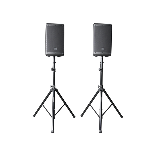 Gator Cases RI-SPKRSTDSET-200-AL Aluminum Tripod Speaker Stand Set with Bag