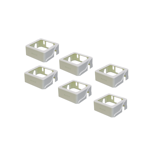 JMAZ Covers for MAD PAR Lighting Fixtures (White, 6-Pack)