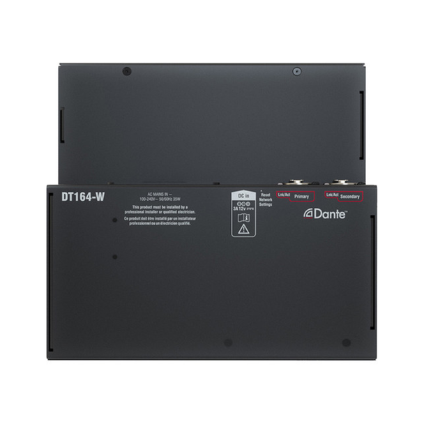 Allen & Heath DT164-W 16x4 Wallmount Dante/AES67 Audio I/O Expander