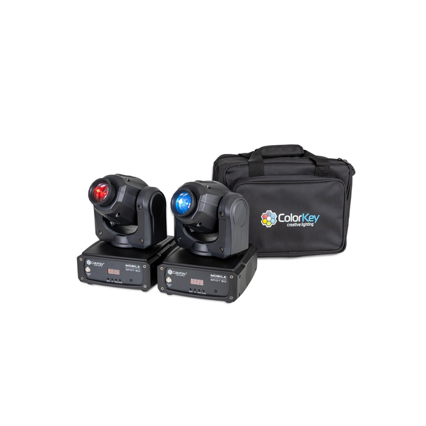 ColorKey Mobile Spot 50 | 2-Pack Bundle With Carrying Bag