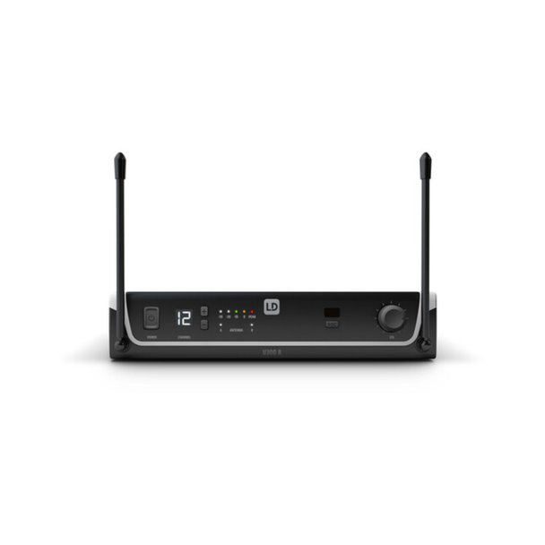 LD Systems U305 BPG Wireless Mic System with Bodypack and Guitar Cable 470 - 490 MHz