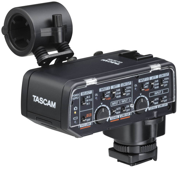 TASCAM XLR Mic Adapter for Cameras - Nikon TASCAM XLR Mic Adapter for Cameras - Nikon