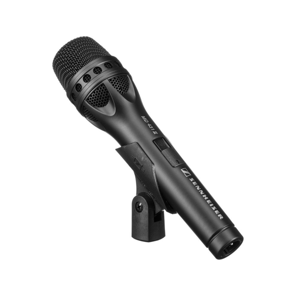 Sennheiser MD431 II Handheld Supercardioid Dynamic Microphone with On/Off Switch