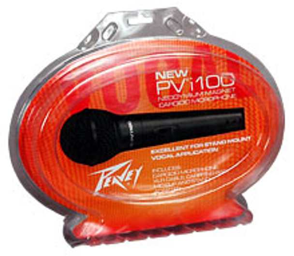 Peavey PVi 100 Microphone - XLR w/ clam shell