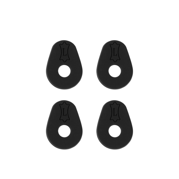 Levy's 2-Pair of Rubber Guitar Strap Blocks - Black