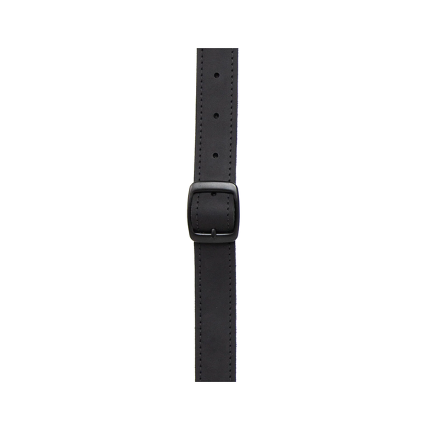 Levy's Florentine Leather Saddle-Style Strap - Black
