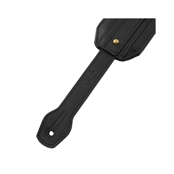 Levy’s MCH11APX-BLK Apex Leather - handcrafted guitar strap