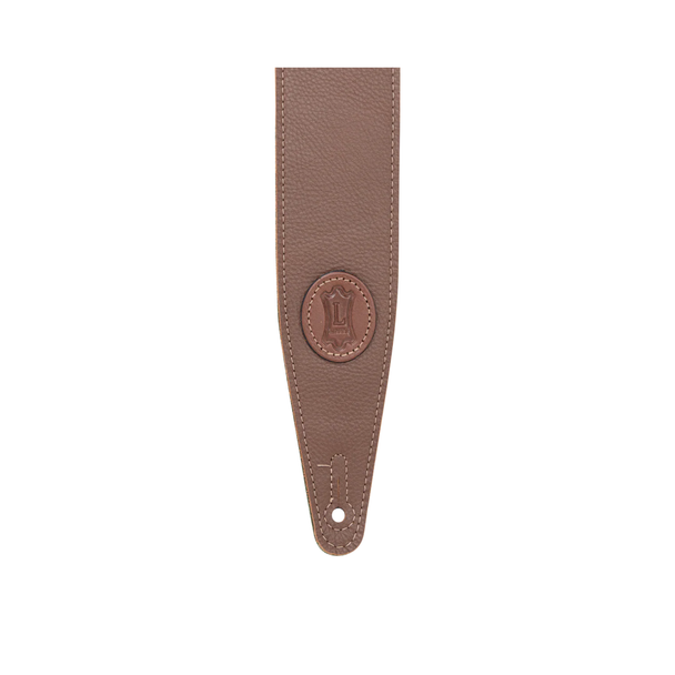 Levy’s 2.5" Garment Leather Strap with Suede Backing -Brown & Green