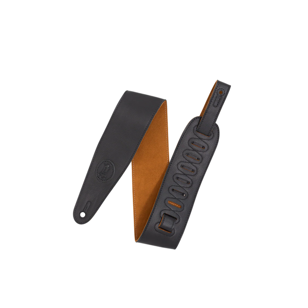 Levy’s 3" Garment Leather Strap with Suede Backing - Black & Honey