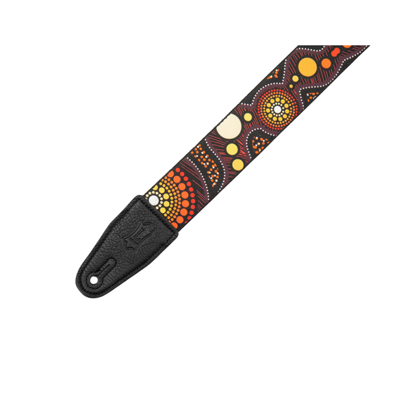 Levy's 2" Down Under Series Poly Guitar Strap - Sunset