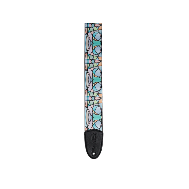 Levy's Stained Glass Guitar Strap-Pastel