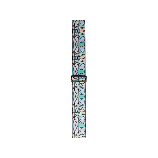 Levy's Stained Glass Guitar Strap-Pastel
