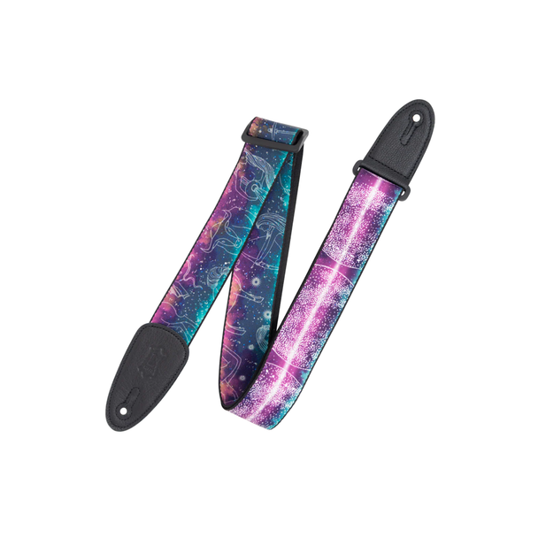Levy’s 2" Cosmic Poly Print Guitar Strap