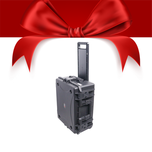 ProX XM-CDHW UltronX Watertight Case Holds CDJ-3000 / 12" Mixers, with Handle and Wheels