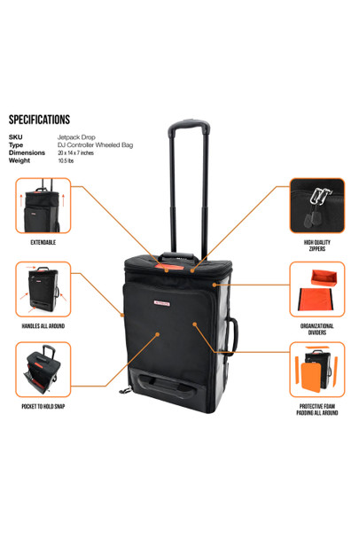 JetPack Drop System Roller Bag