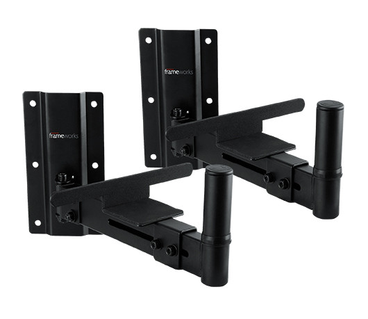 Gator Frameworks GFW-SPK-WM100 - Adjustable Wall Mountable Speaker Stands (pair); 100lbs. Weight Capacity Xmas Deal