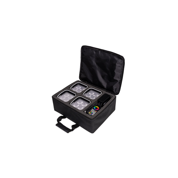 ColorKey MobilePar Mini HEX 4 MKII (4-PACK W/ CARRYING CASE)