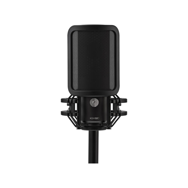Shure KSM32C/SM Cardioid Condenser Microphone (Studio Kit)