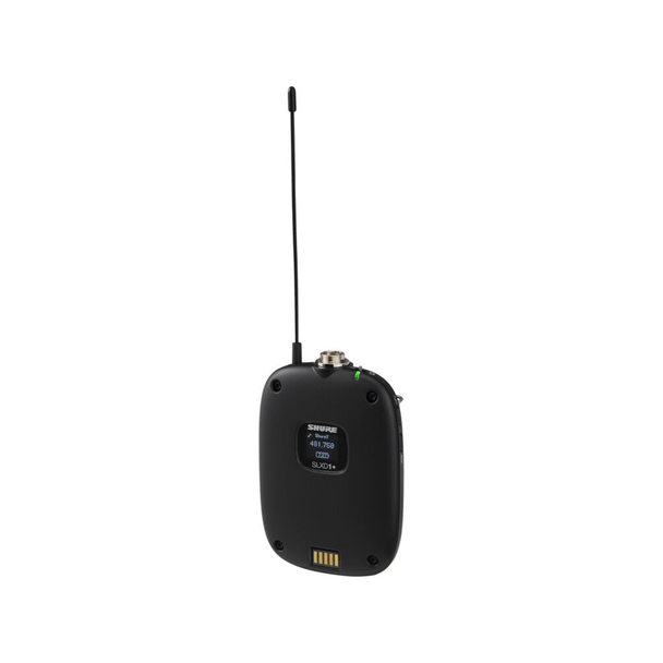 Shure SLXD1+ Digital Wireless Bodypack Transmitter (G57: 470 to 608 MHz)