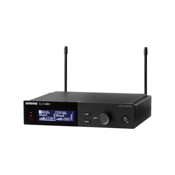 Shure SLXD124+/85M Digital Wireless Combo Microphone System (G57: 470 to 608 MHz)