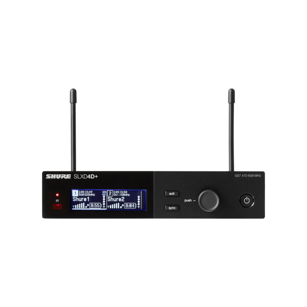 Shure SLXD124+/85M Digital Wireless Combo Microphone System (G57: 470 to 608 MHz)