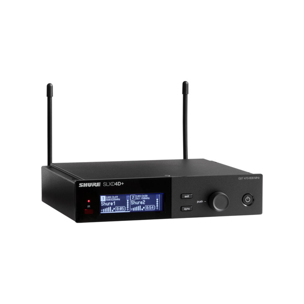 Shure SLXD124+/85M Digital Wireless Combo Microphone System (G57: 470 to 608 MHz)