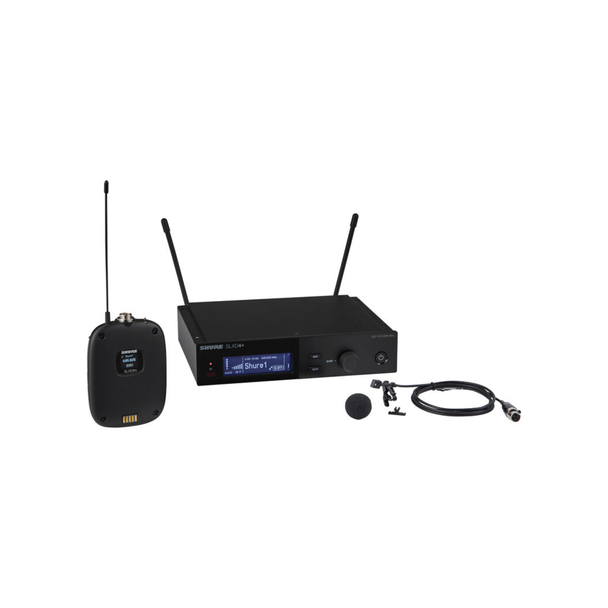 Shure SLXD14+/93 Digital Wireless Omni Lavalier Microphone System (G57: 470 to 608 MHz)