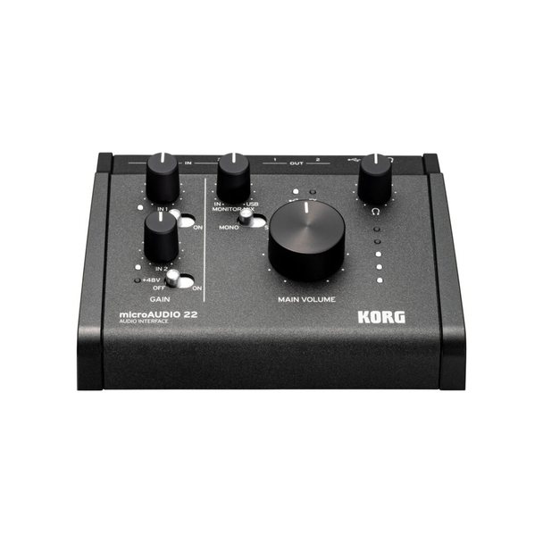 Korg microAudio 22 2x2 USB-C Audio Interface