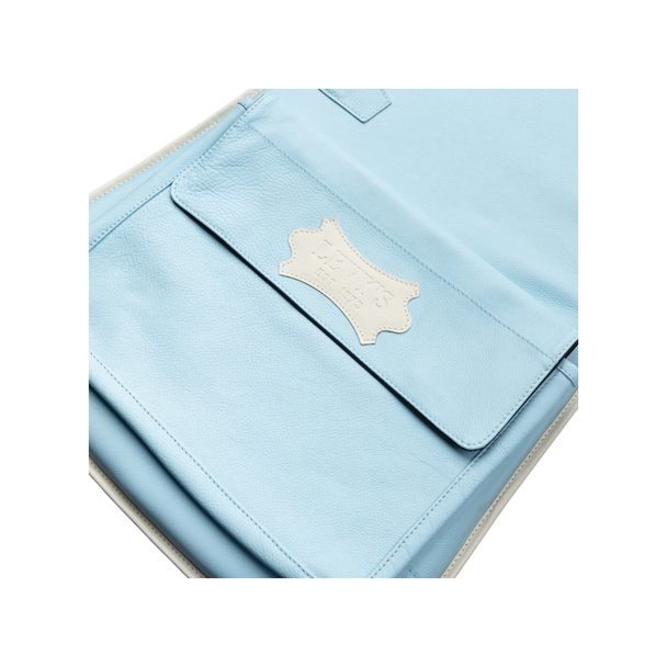 Levy's Leathers LM19CMA-SBL Chroma Leather Gig Bag Series - Blue (Bass)