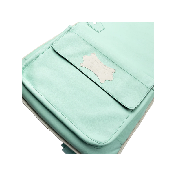 Levy's Leathers LM19CMA-SGN Chroma Leather Gig Bag Series - Green (Bass)