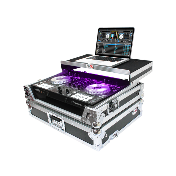 ProX XS-DDJSR2LT LED ATA Flight Case for Pioneer DDJ-SR2