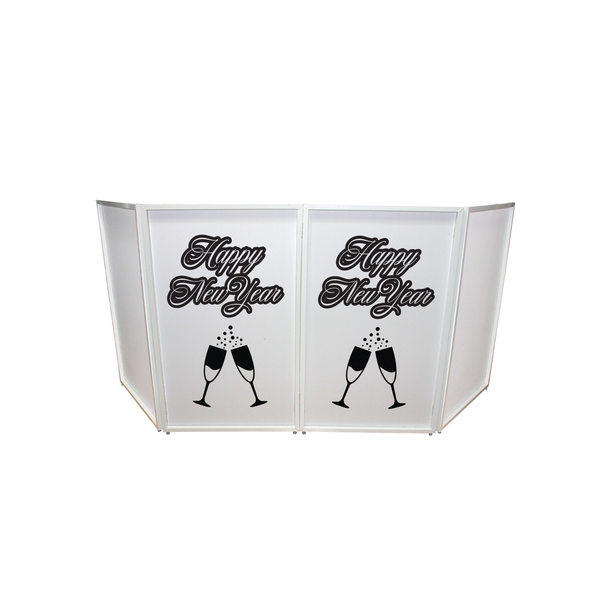 ProX XF-SNYTOAST New Year Toast Facade Scrims – Set of 2