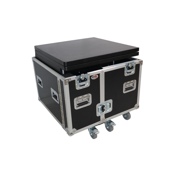 ProX XT-PRODESK6030 Mobile Office Foldable Pro Desk Flight Case