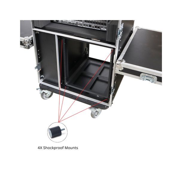 ProX XS-BRANCO12U2DW BRANCO FOH Mixing Console Flight Case