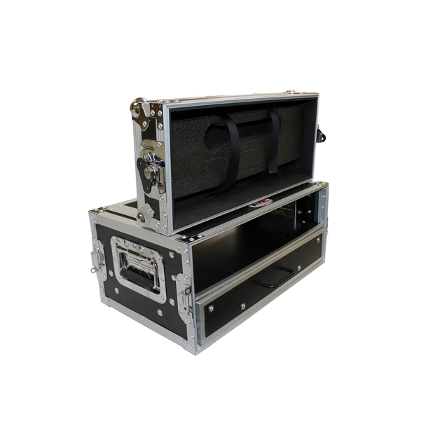 ProX XS-WM2U2DR 2U Rack Case with 2U Drawer, 12" Deep