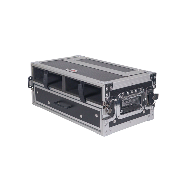 ProX XS-2WM2DR Wireless Mic ATA Flight Case with 2U Drawer